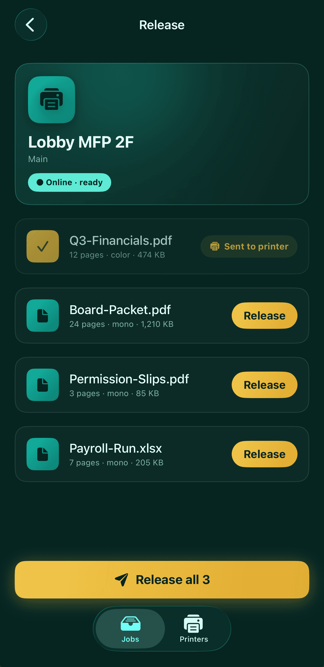 PrintFlow iOS — Released